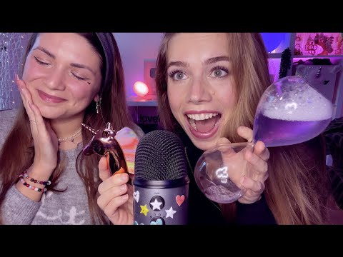 ASMR Friend Tries Giving Me Tingles ft. Anna Strigl