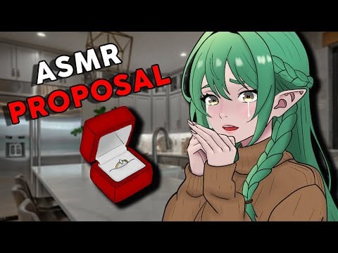 Accidentally Calling Your Girlfriend "Wife" [F4M] [ASMR] [Proposal] [Wholesome]