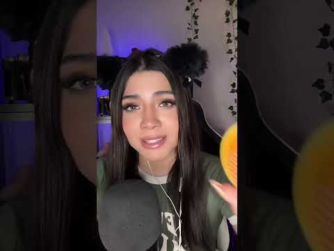 ASMR   ¿Cuántas veces ves la pantalla azul？ 💙 IG： Anny asmr #asmr #inaudibles #asmrsounds #relax