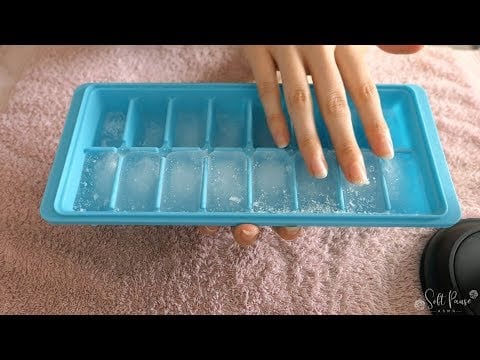 ASMR | Cooling you down | Ice sounds, crackling, fizzing water sounds