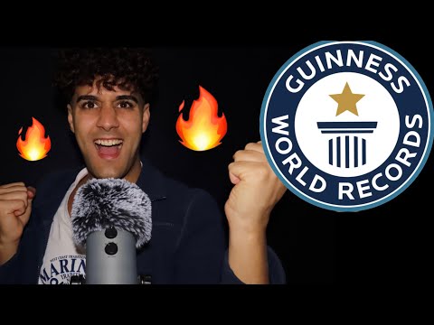 Fastest asmr ever - Tingles world record