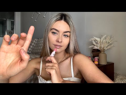 ASMR Hand Sounds & Mouth Sounds w/ Mini Mic 💗