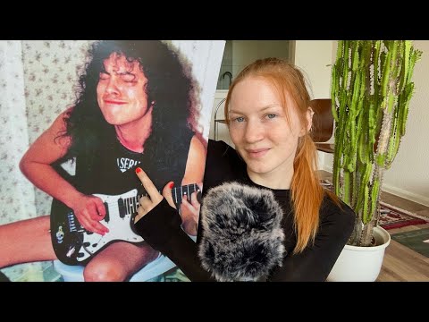 German ASMR: fluffy mic, random talk, show & tell 