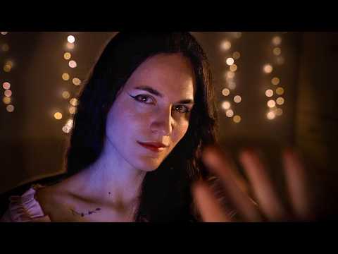 ASMR ♡ Guided Meditation for Sleep, Anxiety Relief (hand movements, reverb/echo)
