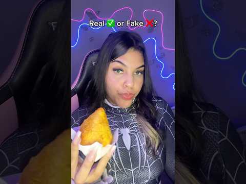 Real ou fake? #asmr #fakefood #thisorthat