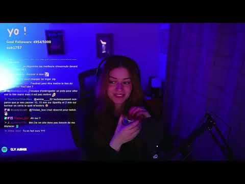 ASMR LIVE  : Décollage fusée, on discute et un max de triggers ! (NO PUB)