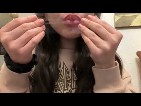 ASMR putting and peeling ~tape~ off my ‘face’ pt2 