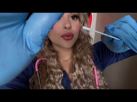 ASMR : Annual Medical Exam RP 👩🏼‍⚕️🩺 (hammer tests, writing, & palpating)