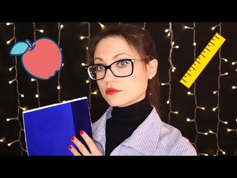 [ASMR] Deutsch/German ~ Sassy Teacher korrigiert deinen Test ~ Funny Roleplay