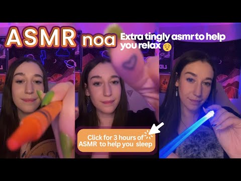 Over 3 Hours of ASMR to help prepare you for sleep | ASMR to ease your anxiety 💕| live #241