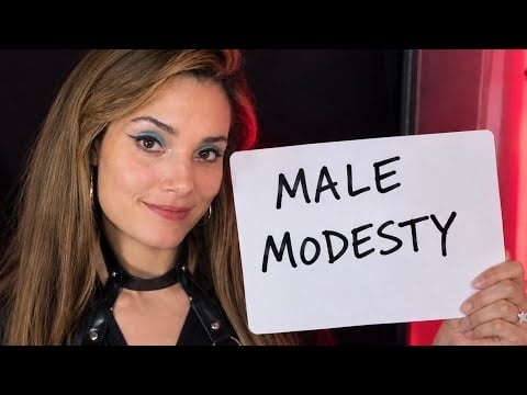 male modesty training | asmr 
