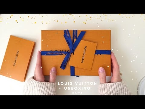 ASMR suomi 🇫🇮 Louis Vuitton asmr unboxing & esittely Passport cover