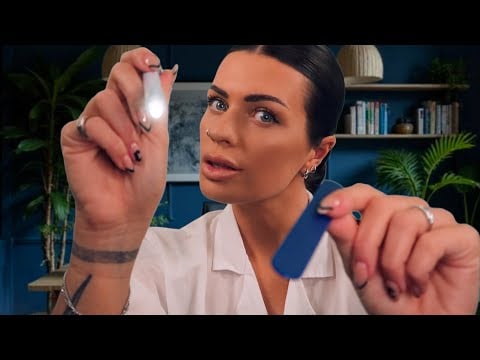 ASMR Doctor Examines You - but You're Perfect 💙 (personal attention roleplay)