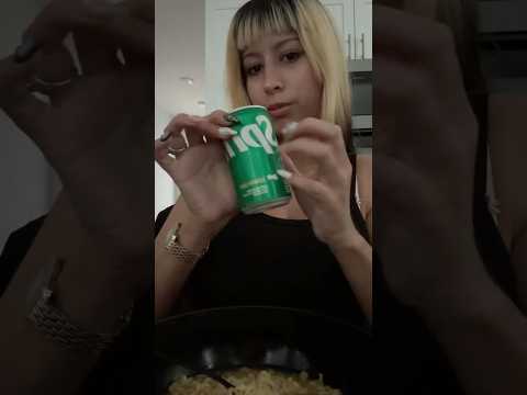 Mini Mukbang w/ ramen | do you want more vids like this? #asmr #tingles #asmrshorts #mukbang