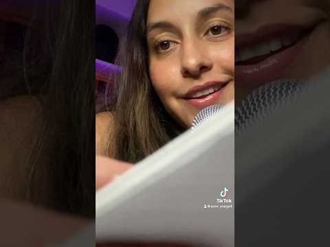 Ya me sigues en TikTok? ♥️ limpio tu linda carita !! #asmr #susurros #asmrcommunity #sounds