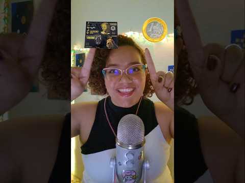 ASME DE 1 REAL VS. ASMR DE 1 MILHÃO DE REAIS 😱 #asmr #relax #triggersforsleep #triggertime #tingles