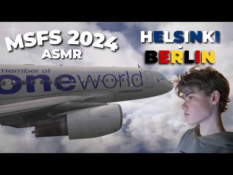 ASMR │ Taking You On A Flight To Berlin!✈️👨‍✈️ (Microsoft Flight Simulator 2024)