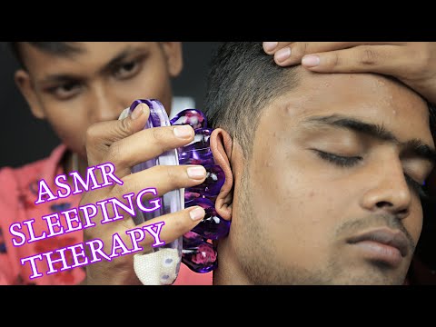 3d Sound ASMR Head Scratching And Ear Scratching By Bapan Barber | Forehead Tapping And Ear Massage