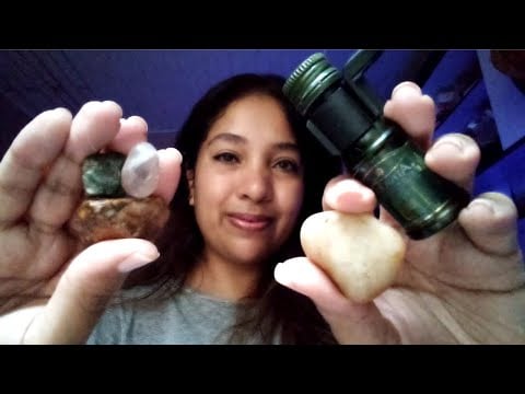 ASMR Massagem na cabeça com pedras quentes para relaxamento 🌿💆‍♀️