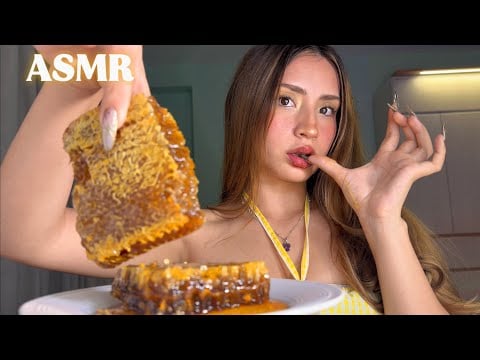 ASMR COMIENDO PANAL DE MIEL 🍯