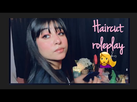 ASMR Hair salon (scalp massage, binaural)