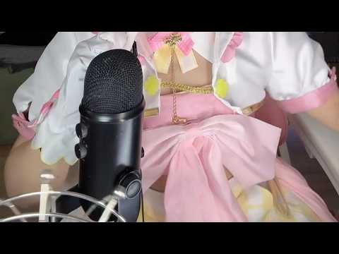 ASMR Sleep Cosplay 💅 Long Nails + Whisper Triggers (Close Up)