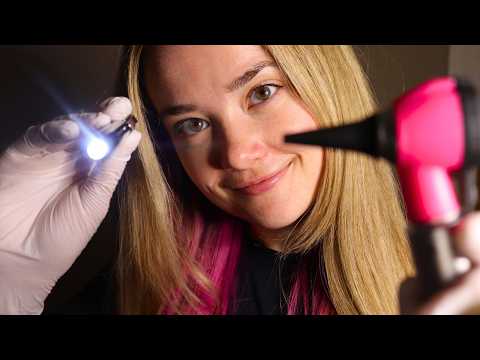 ASMR FIVE SENSES TEST ROLEPLAY And Eye & Ear Exam!