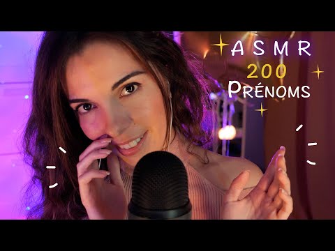 ASMR FR ~ Je Chuchote ton Prénom (très proche) & t'Encourage/Complimente 💛 MERCI 💛 50k Abonnés ! ☀️