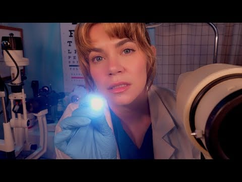 ASMR Orbital Eye Exam | Neuro-Ophthalmologist Medical Roleplay