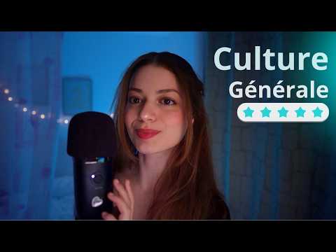 ASMR : Quizz de culture générale pour te détendre ! 