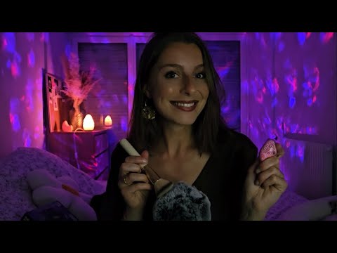 ASMR - Je t'apaise avant d'aller dormir 😴 (relaxation, méditation)