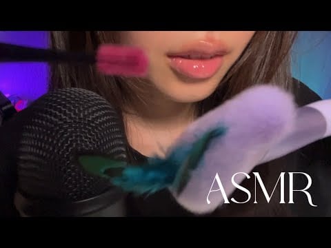 ASMR} 천천히, 눈이 감기는🌙💤/느리고 편안한 ￼입소리와 시각적 팅글/Slow Personal Attention to Help You Sleep😴