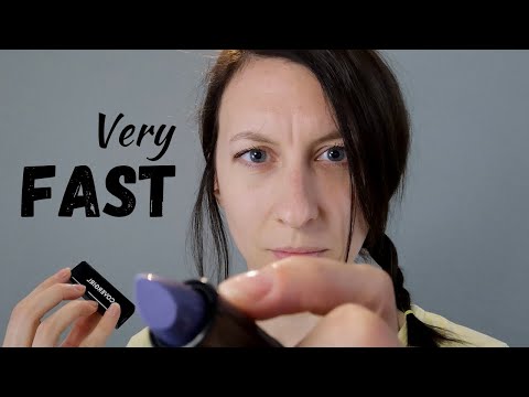 Fast ASMR, The Fastest Makeup Application Ever! Totally Unpredictable