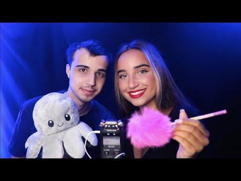 ASMR : DOUBLE DOSE DE FRISSONS POUR LA RENTREE !🧠 (Avec mon petit frère)