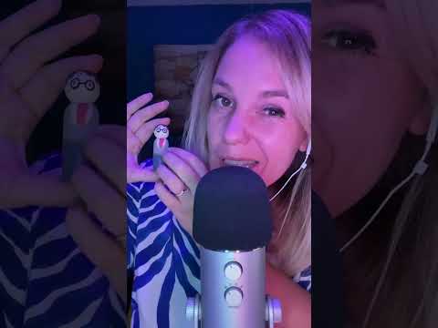 ASMR FR / Je te montre mes Peg Dolls Harry Potter #asmrfr #asmr #shortsasmr