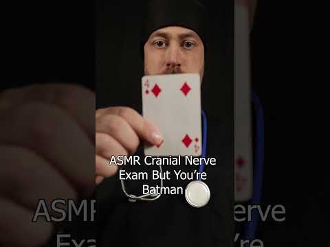 ASMR Cranial Nerve Exam but You're Batman