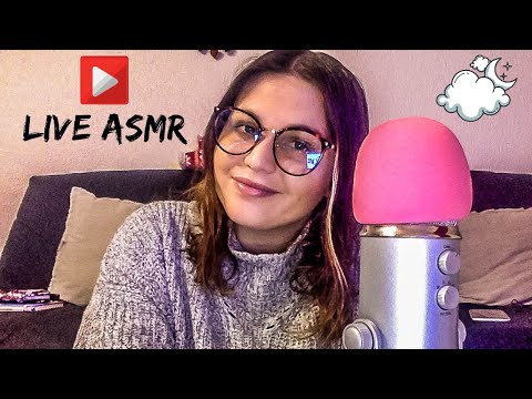 LIVE ASMR multi-déclencheurs et blabla 💜 (de 21h00 à 23h00)