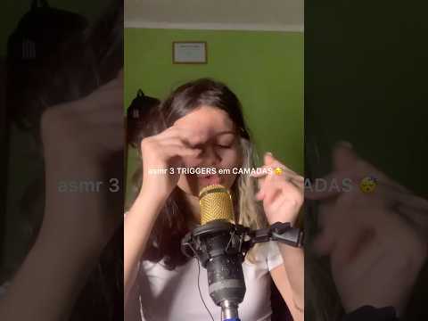 Parte 5 | 3 triggers em camadas 🥵 #asmrvideo #asmr #asmrshorts