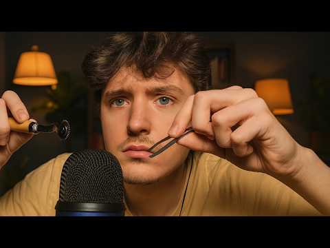ASMR | Removing Negative Vibes & Replacing With Good Vibes (Mic Plucking, Tapping, Visual)