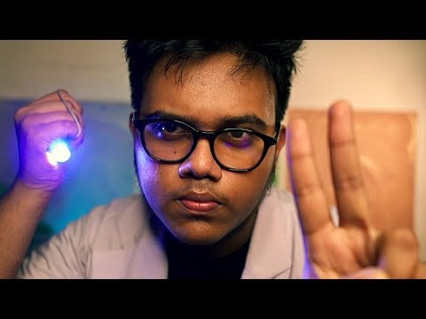 ASMR Gentle Cranial Nerve Assessment