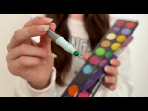 ASMR You are my canvas! Actual camera touching | no talking 