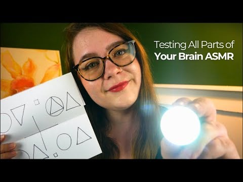 Center for Brain Relaxation ASMR: Cognitive & Neurological Testing (Specific Brain Tests) 🩺 ASMR RP