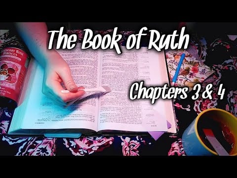 Reading #ASMR 📚 Ruth and Boaz🌾Soft Speaking 🤫 no midroll ads #ChristianASMR
