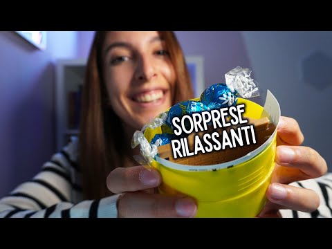 RILASSAMENTO INTENSO CON LE SORPRESE DELLE MIE UOVA DI PASQUA 🐣 + gloves sounds | ASMR ITA