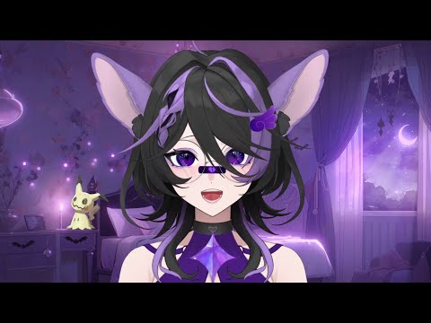 live asmr 🐰 NEW VTUBER MODEL DEBUT + GamerSupps giveaway 💜 !discord !giveaway