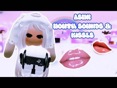 Roblox ASMR ☆ TINGLY MOUTH SOUNDS AND SWEET KISSES (◡‿◡✿)