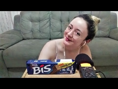 ASMR MUKBANG: COMENDO BIS 🍬🍫 (EATING SOUNDS)🎧