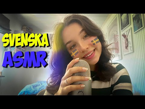 ASMR l Whisper Ramble in Swedish/ på Svenska Part 2 ! 🇸🇪 (with tapping)