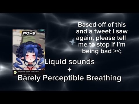 “ASMR” “Roleplay”: Inside the Womb with Your Twin on the First Week of Gestation