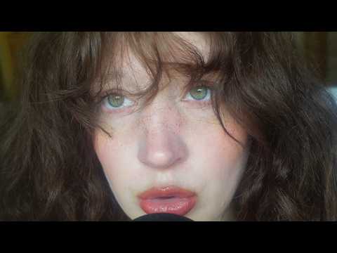 slow and delicate mouth sounds ASMR (no talking, kisses, tongue clicks, nibbling, tk tk, shh)